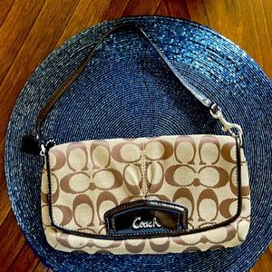 Coach Signature Wristlet